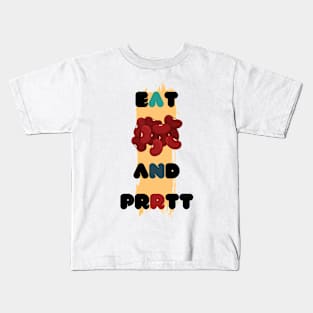 Eat BEANS and Prrtt Kids T-Shirt